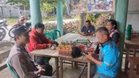 Personil Piket Polsek Air Besar Imbau Masyarakat Saat Patroli Dialogis