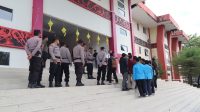 Polres Sintang Beri Pengamanan Audiensi Bem Seka Korda II Sektor Timur Gelar Di DPRD Sintang, Soroti Kinerja 100 Hari