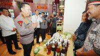 Buka Rakernis Densus 88, Kapolri Kunjungi Stan Usaha Eks Narapidana Teroris 