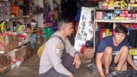 Polsek Ngabang Datangi Bengkel Dan Toko Sparepart Untuk Sosialisasikan Larangan Jual Atau Pasang Knalpot Brong