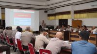 Polresta Pontianak Gelar Tactical Floor Game (TFG) Pengamanan Naik Dango Ke-2 Tahun 2025