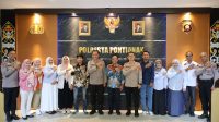 Apresiai KPU Kota Pontianak kepada Polresta Pontianak untuk pelaksanaan Pemilu tahun 2024-2025 yang Aman dan Kondusif