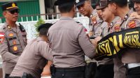 Polres Sanggau Gelar Latkatpuan Dalmas Jelang May Day 2025, Siap Amankan Situasi Kamtibmas