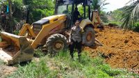 Polsek Sebangki dan BPP Sebangki Kolaborasi Siapkan Lahan Jagung Percontohan