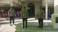 Samapta Polsek Menyuke Berikan Pengamanan Ibadah