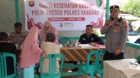 Polres Sanggau Hadirkan Layanan Kesehatan Gratis bagi Warga Penyeladi Hilir