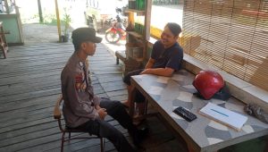 Patroli Dialogis, Polsek Beduai Ajak Warga Perkuat Sinergi Jaga Kamtibmas