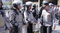 Wujud Kesiapsiagaan, Polres Ketapang Laksanakan Simulasi Dalmas