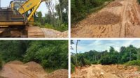 PT. LJA Diduga Timbun Akses Jalan Menggunakan Galian C Ilegal