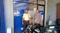 Polisi Sambangi Satpam Bank BRI di Desa Paloan, Antisipasi Tindak Kejahatan”