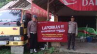 Cegah Aksi Kriminal, Polsek Menjalin Pasang Imbauan di Titik Strategis