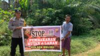 Polsek Meliau Turun ke Lapangan: Ajak Warga Lawan Karhutla