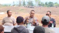 Kapolres Melawi Berikan Semangat Kepada Kelompok Tani