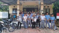 Polsek Menjalin Tertibkan Penggunaan Knalpot Brong ke Sekolah