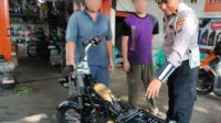 Cegah Balap Liar dan Curanmor, Satlantas Kubu Raya Edukasi Pemilik Bengkel Motor