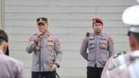 Kapolresta Pontianak Pimpin Apel Pagi, Berikan Penekanan Tugas dan Anev Kegiatan