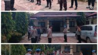 SI PROPAM POLRES LANDAK GELAR GAKTIBLIN DI POLSEK JAJARAN