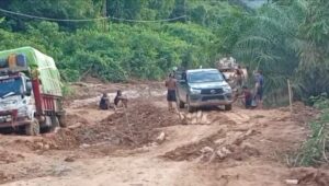 Pengendara Resah, Oknum Preman Pungli di Jalan Rusak Tanjung–Marau Ketapang