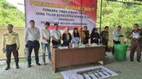 Sinergi Penegakan Hukum, Polres dan Kejari Singkawang Musnahkan Puluhan Gram Narkotika