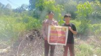 Giatkan Sambang di Daerah Rawan Karhutla, Polsek Menjalin Edukasi Masyarakat Cegah Karhutla