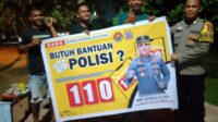 Bhabinkamtibmas Kelurahan Sukaharja Sosialisasikan Layanan Bantuan Polisi 110 kepada Warga