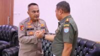 Terima Kunker dan Silaturahmi Dandenpom XII/1- Stg, Komitmen Kami Siap Bersinergi