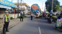 Respon Cepat Satlantas Polres Melawi Amankan Jalan Juang