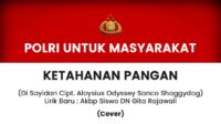 Lewat Lagu, Polres Landak Ajak Masyarakat Wujudkan Ketahanan Pangan