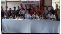 Desa Bongkong Kecamatan Silat Hilir, sukses Mengadakan Musyawarah Desa Tentang Pembentukan KOPRASI MERAH PUTIH