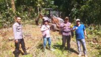 Polsek Sebangki Bersama BPP dan PT. CNP Lanjutkan Tahap Kedua Pengolahan Lahan Jagung Demplot Rajawali