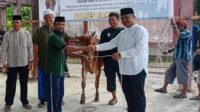 Polres Sambas Laksanakan Penyembelihan dan Pendistribusian Hewan Kurban dalam Rangka Idul Adha 1446 H