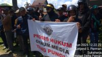 Ratusan Penambang PETI Geruduk Polres Ketapang, Desak Pembebasan Rekan Mereka yang Terlibat Bentrokan dengan Jurnalis