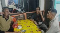 Patroli malam , Personil Polsubsektor Sompak ajak masyarakat jaga Kamtibmas