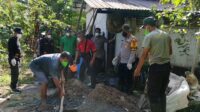 Polsek Mempawah Hulu Lakukan Pembuatan Pupuk Migo Untuk lahan Demplot