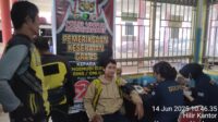 Menyambut HUT Bhayangkara 1Juli“Polres Landak Peduli, Pengemudi Ojol dan Sopir Angkutan Dapat Layanan Kesehatan Gratis