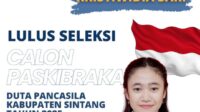 SISWA SMA KARYA BANGSA SINTANG LULUS SELEKSI PASKIBRA KABUPATEN SINTANG 2025