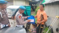 Sambut Hari Bhayangkara ke-79, Siepropam Polresta Pontianak Berbagi Kepada Warga Kurang Mampu di Pontianak Kota