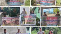 Polres Melawi Sosialisasikan STOP !!! PETI