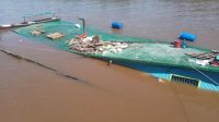 Laka Air, KM Mekar Jaya 2 Tenggelam di Sungai Kapuas Kubu