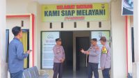 Kapolres Sambas AKBP Wahyu Jati Wibowo S.I.K., S.H.,M.H Lakukan Pengecekan Kesiapan Mako Pospolsubsektor Temajuk Polsek Paloh
