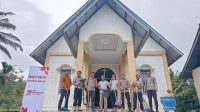 Polsek Menjalin Menggelar Bakti Religi di Gereja Sambut Hari Bhayangkara ke-79