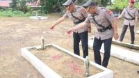 Maknai Perjuangan, Polres Melawi Ziarah di Taman Makam Bahagia