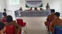 Kapolsek Menyuke Hadiri Lokmin Lintas Sektor Triwulan Puskesmas Simpang Tiga