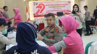 Polri Untuk Masyarakat, Polres Ketapang Gelar Bakti Kesehatan Donor Darah Jelang Hari Bhayangkara Ke-79