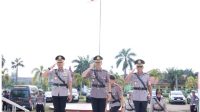 Peringati Jasa Pahlawan di TMP Dharma Patria Pontianak, Polda Kalbar Laksanakan Upacara Tabur Bunga