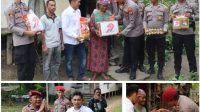 Kasat Reskrim Polres Melawi Salurkan Bansos, Ini Kata Bu Mardiah