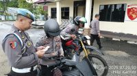 Tingkatkan Disiplin, Propam Periksa Kelengkapan dan Identitas Anggota Polres Landak