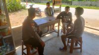 Pererat Kedekatan dengan Masyarakat, Anggota Polsek Air Besar Laksanakan Sambang Warga
