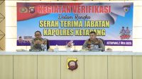 Tim Itwasda Polda Kalbar Lakukan Verifikasi Jelang Serah Terima Jabatan Di Polres Ketapang