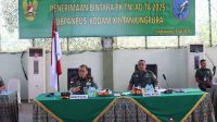 Pangdam XII/Tpr Pimpin Sidang Pemilihan Penerimaan Calon Bintara PK TNI AD TA 2025
